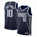 Maillot NBA Dallas Mavericks Dorian Finney-Smith 10 Jordan 2022-23 Statement Edition Navy Swingman - Homme